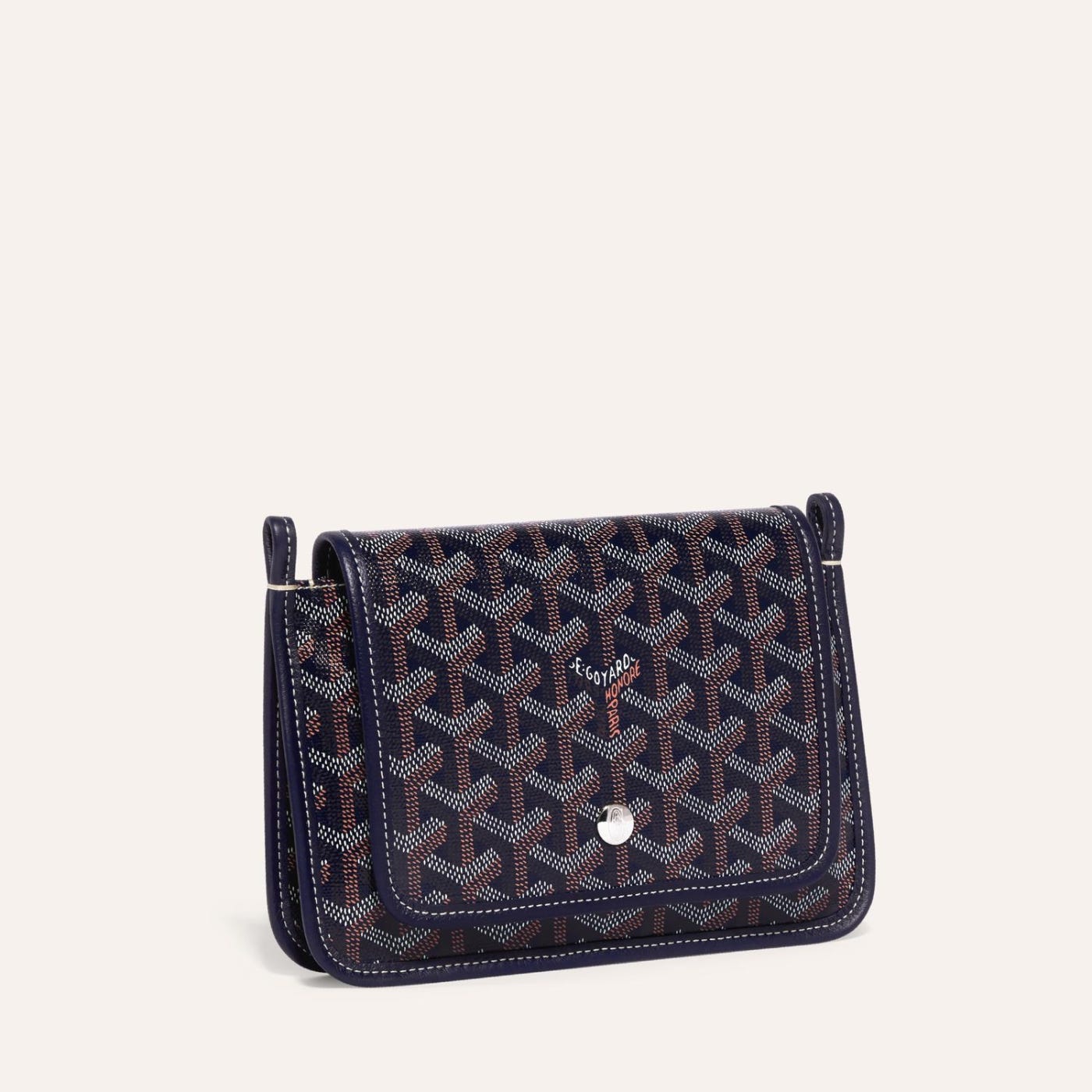 Goyard Plumet Pocket Wallet Navy Blue - Image 2